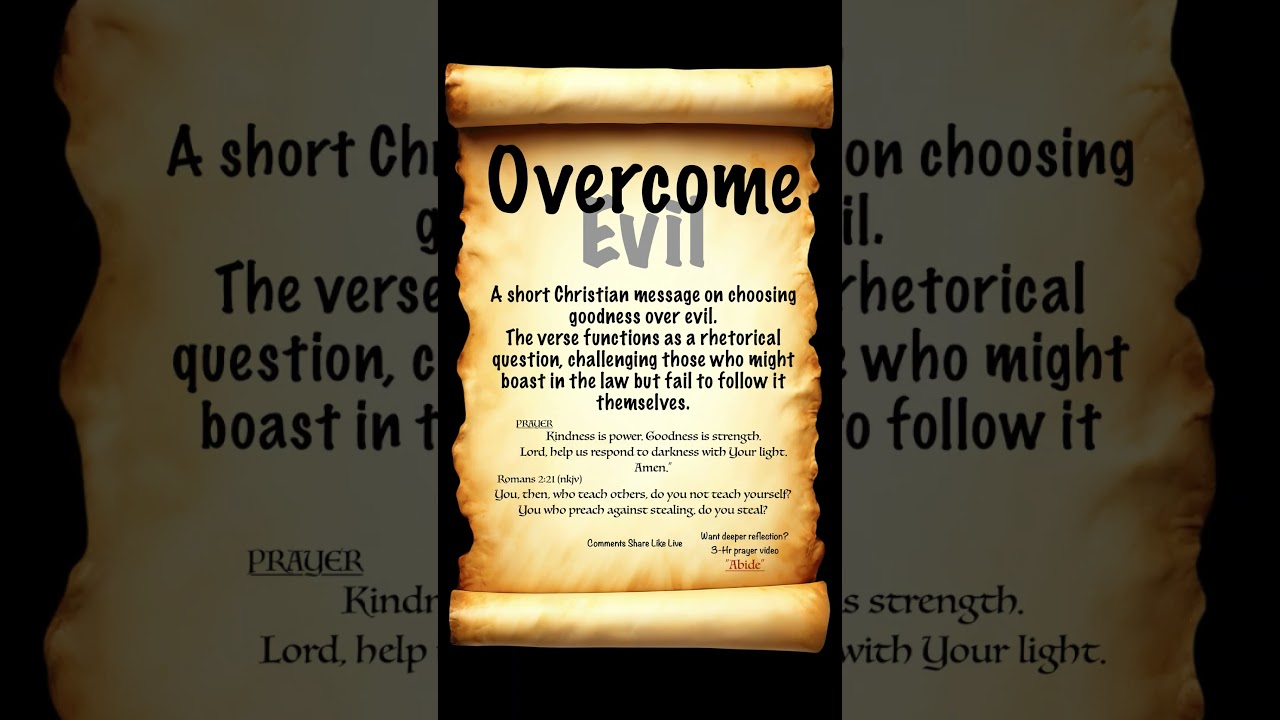 Overcome Evil, Now!  Bible Blast Roman 