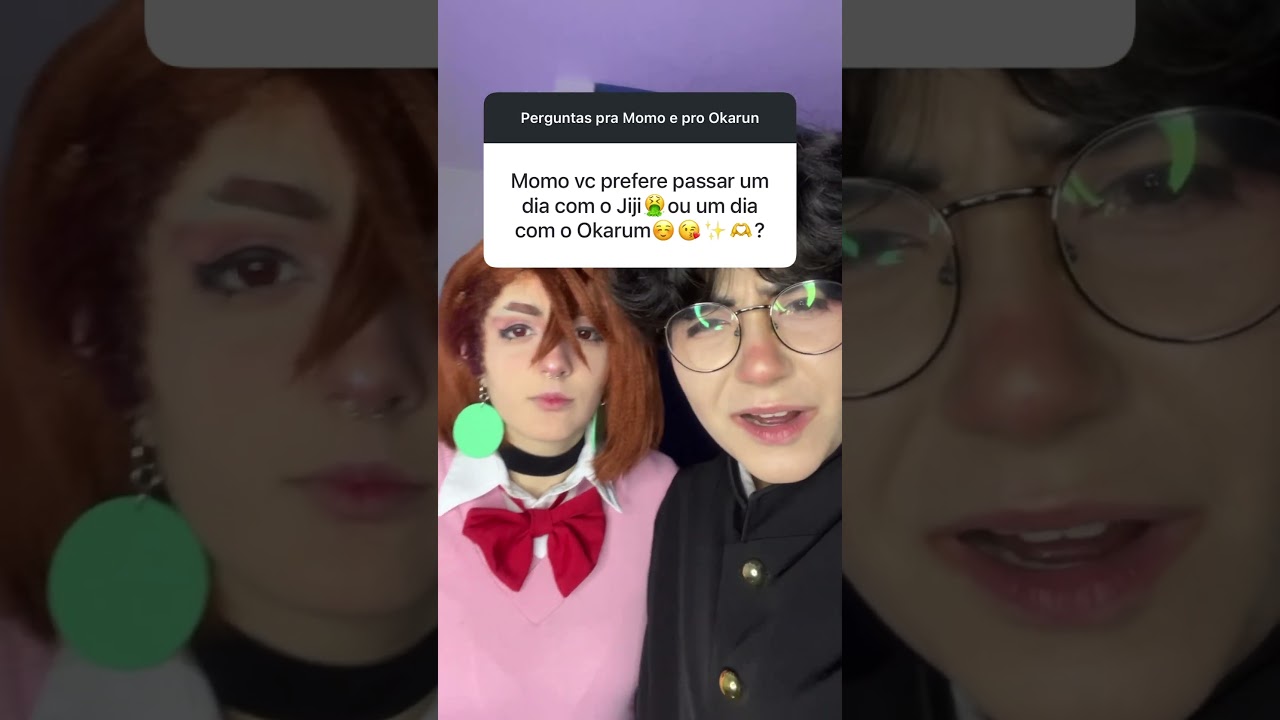 OKARUN E AYASE RESPONDEM!! #dandadan #okarun #cosplay @Nandalorenzine