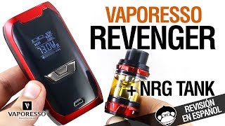 Vaporesso Revenger Kit Nrg Tank Un Duro Rival Revision Youtube