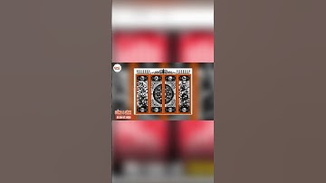 Mã bản vẽ 24088. Model cnc cổng 4 cánh mới nhất đẹp nhất | Thuviencnc.vn #shorts