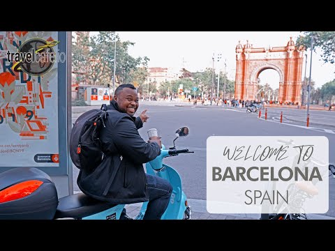 A Quick Stroll Through Barcelona, Spain