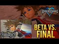 Kingdom Hearts 1 Beta Vs Final Version - Removed Content & Changes