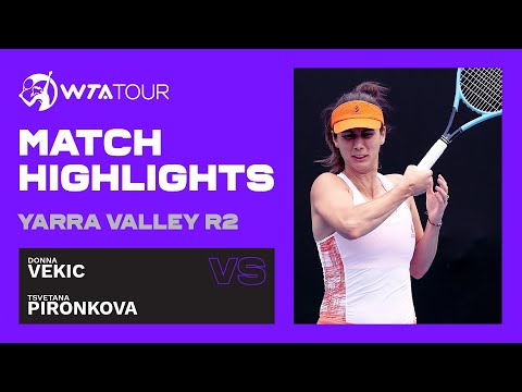 D. Vekic vs. T. Pironkova | 2021 Yarra Valley Classic Day 2 | WTA Highlights