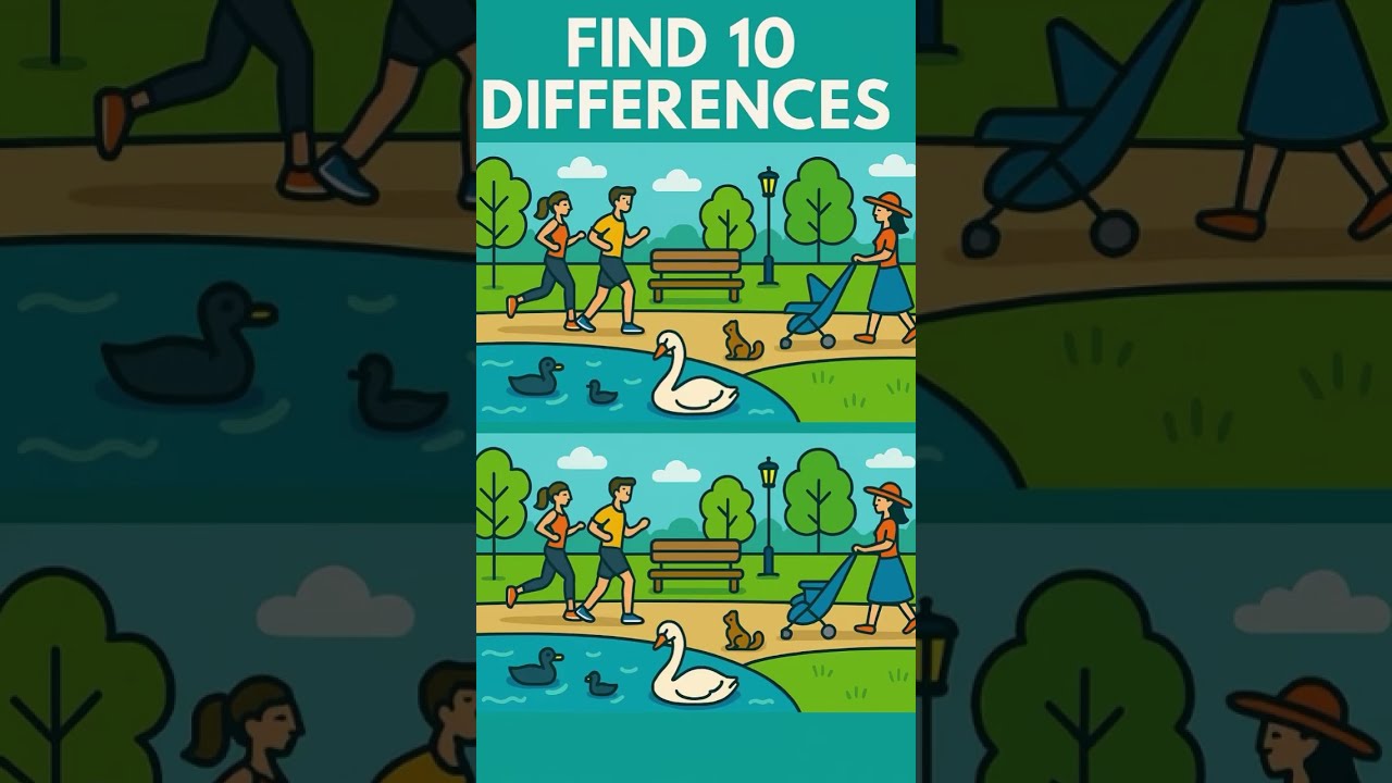 Only Genius Can Find All The Differences