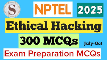 Ethical Hacking | NPTEL Exam Preparation MCQs 2025 #jul-oct #nptel #nptelexam
