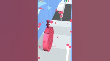 layers roll 🥰 gameplay 🌈 level-7 ❤️ #shorts