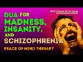 Best dua for schizophrenia madness  insanity and peace of mind  the quran for sickness therapy