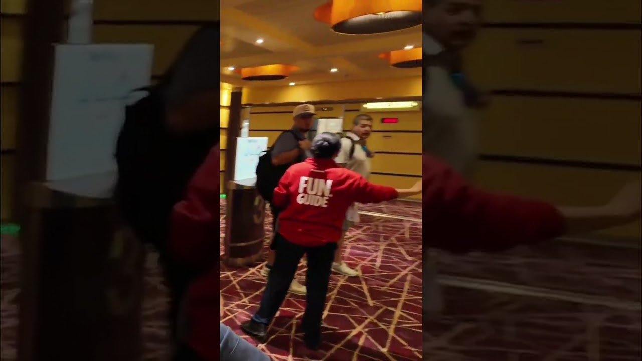 Cruise Ship Elevator Chaos: Stuck and Searching! #shorts