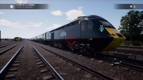 TRAIN SIM WORLD - CLASS 43 GWG TRAIN TUTORIAL - GREAT WESTERN EXPRESS - PS4 PRO