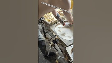 Chair cushion & back PU foam making