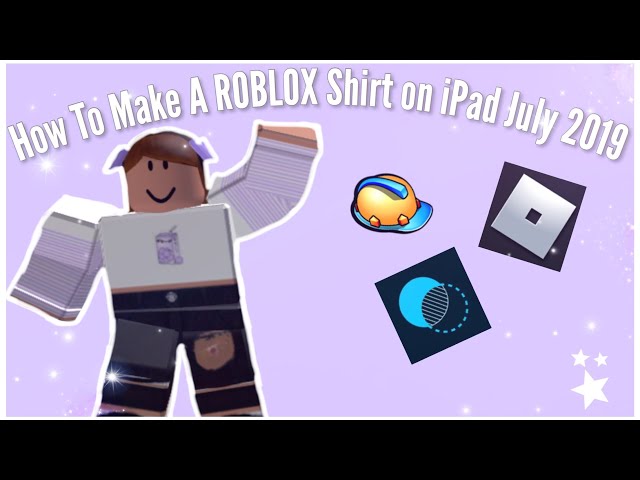 how to make roblox shirt