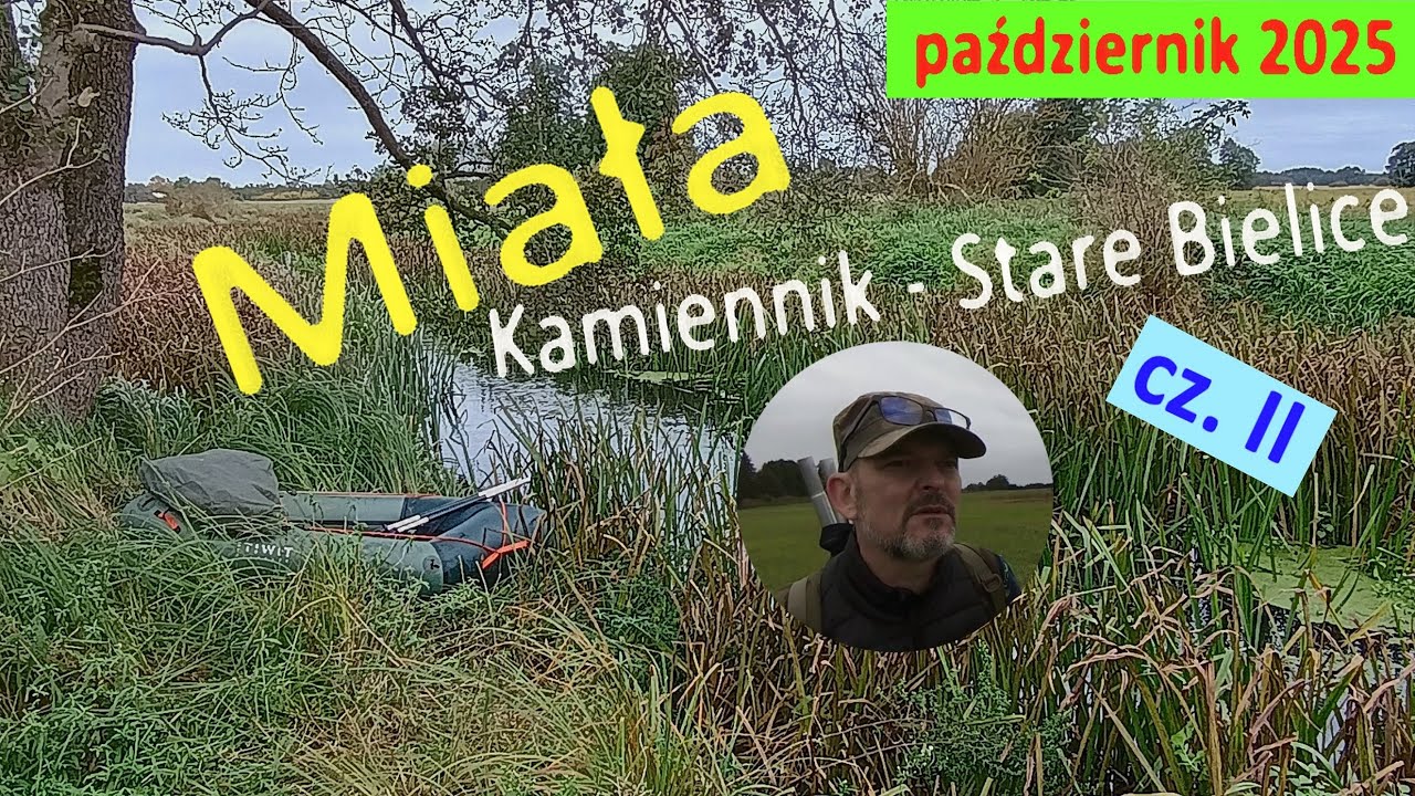 Quaton-wyprawy bez celu - Spływ packraft rzeka Miała. Odcinek Kamiennik-Stare Bielice cz. II