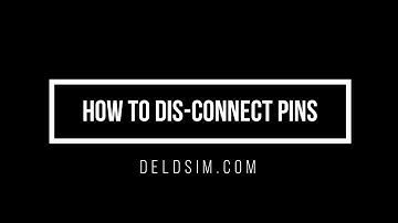Deldsim - How to Dis-connect pin connections in Digital Electronics Simulator