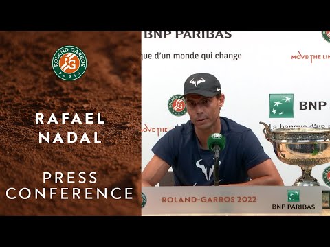 Rafael Nadal - Press Conference after Final | Roland-Garros 2022