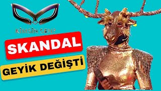 Maske Ki̇msi̇n Sen Yarişmasinda Skandal Geyi̇k Deği̇şti̇