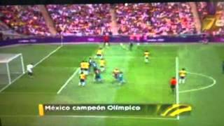 Mexico Medalla Oro Juegos Olimpicos futbol 2012 YAIR esto es la ley