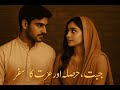 ایک پٹھان لڑکی ایک خاموش لڑکا جب دل نے رسموں کو چیلنج کیا 