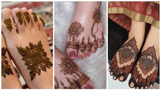Trendy Feet Mehandi Collection Images