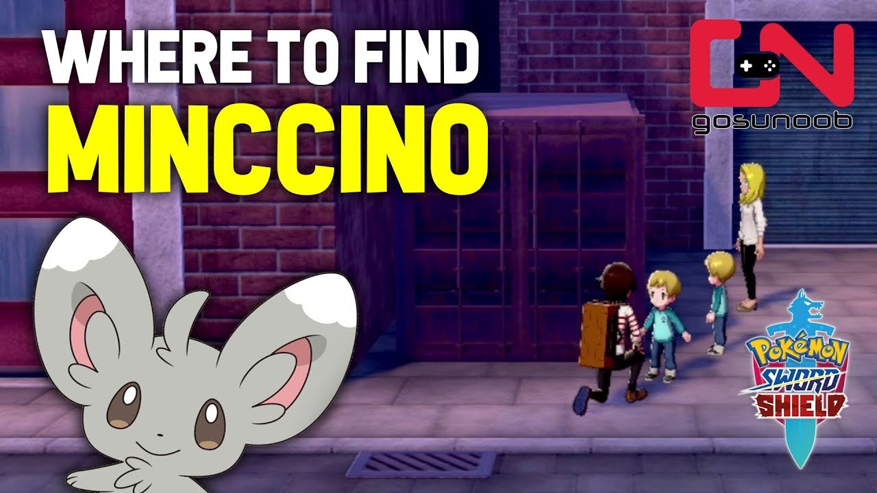 Pokémon Sword and Shield Motostoke City: where to find the missing Minccino  and Kabu's Fire-type Gym mission