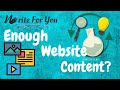 Do you have enough content on your website