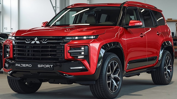 New 2026 Mitsubishi Pajero Sport - Powerful Twin-Turbo Diesel and Rugged Triton-Based Platform!