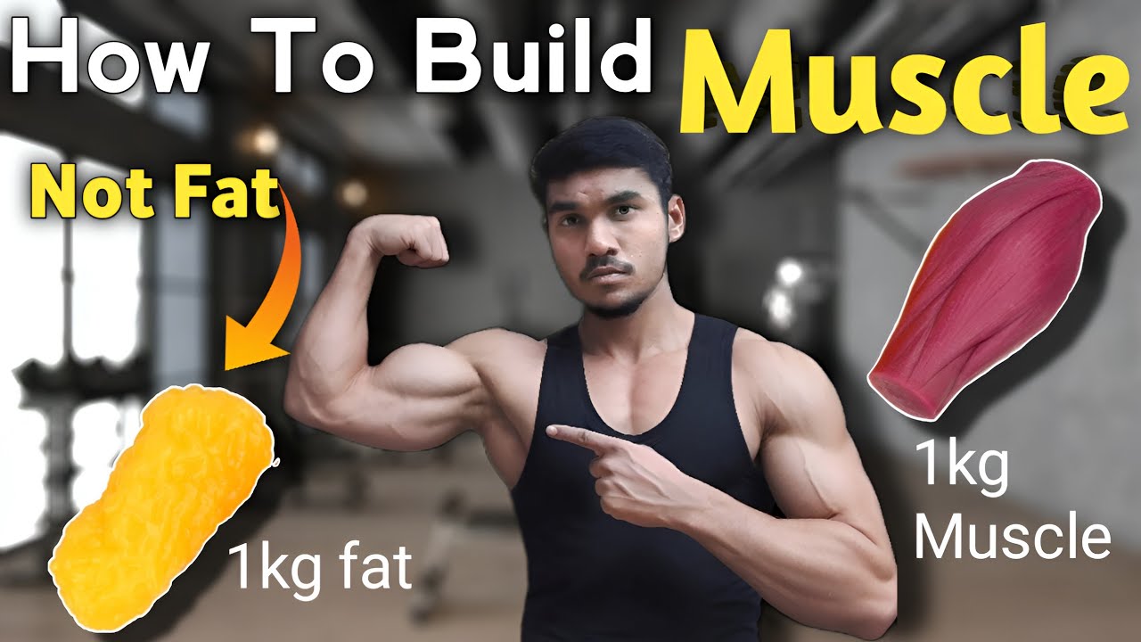 How To Grow Muscle Not Fat ( 5 Easy Tips ) Explained In Hindi - YouTube
