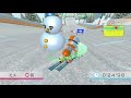 [Wii Fit U] Ski Slalom-Extra 0’46”51 (Play as Lucia)　バランススキー　エクストラ