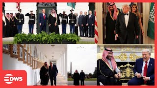 FULL VISIT: Trump Hosts Saudi Crown Prince After 7 Years – Deals, & Star-Studded Dinner | AC1B
