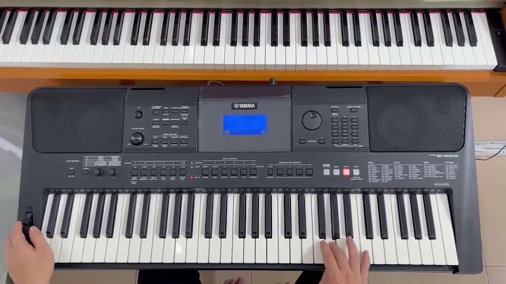 Đánh giá đàn organ yamaha psr e453