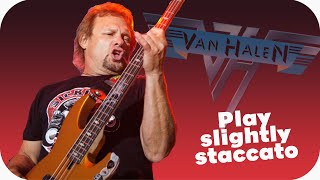 How To Play Like Michael Anthony Of Van Halen - Bass Habits - Ep 35