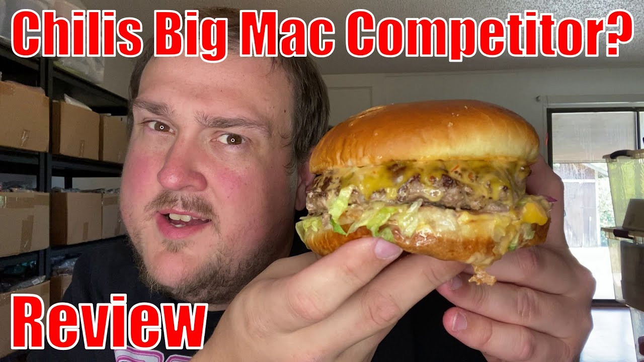 Chili's: Big Smasher Burger Review (Better than a Big Mac?)