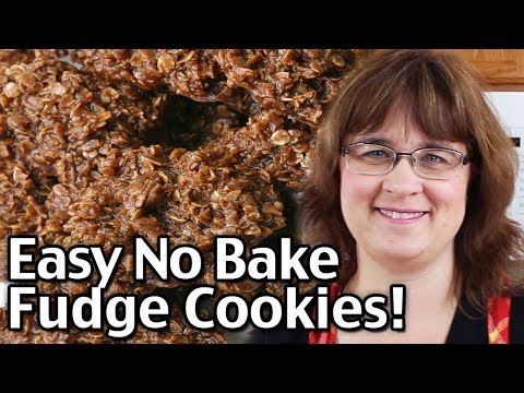 Easy No Bake Cookies! The Best No Bake Fudge Cookies