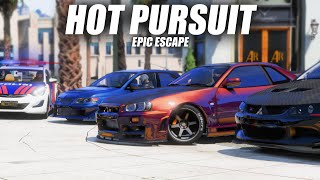 Hot Pursuit  Penyelamatan Epic  Dana Untuk Rebuild R34  Gta V Roleplay