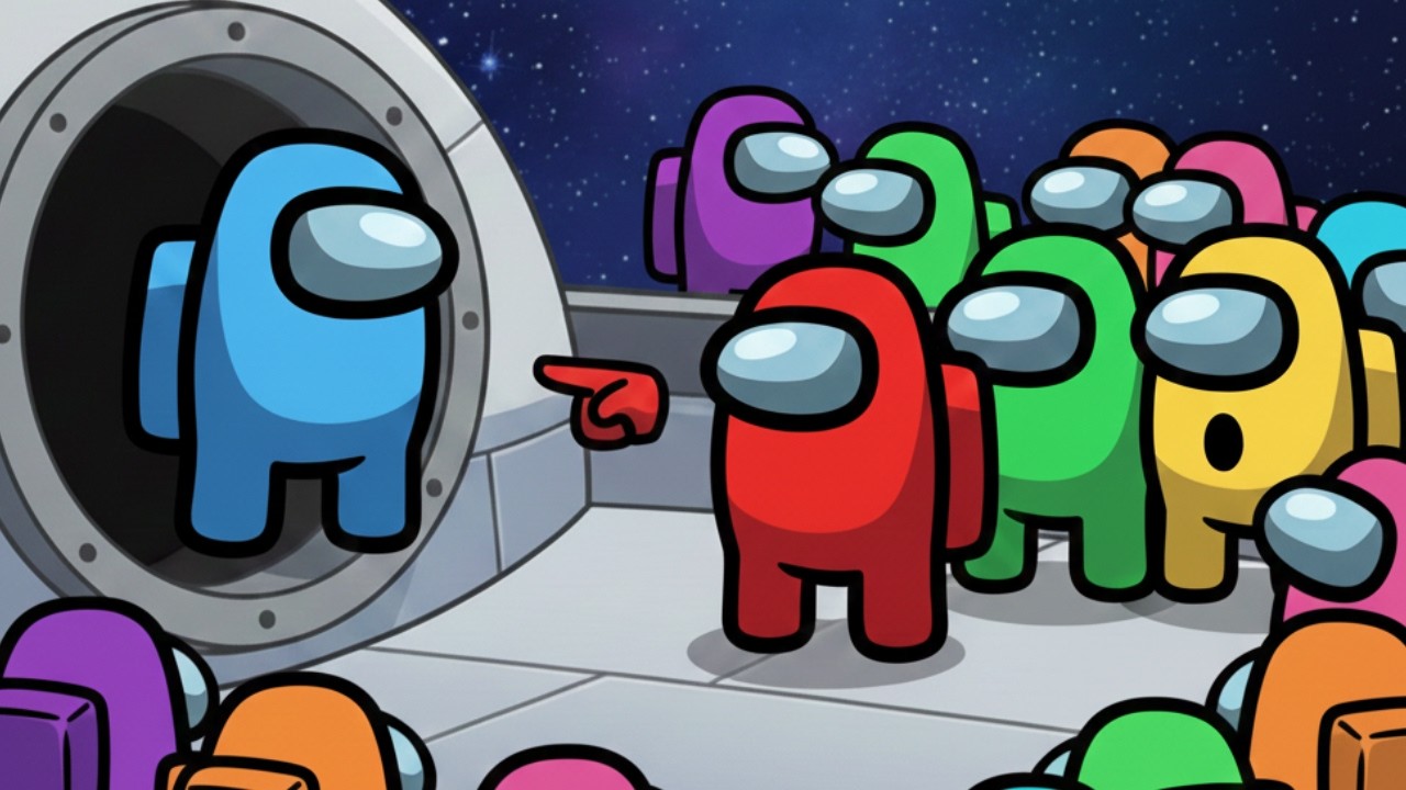 EXPULSARAM UM INOCENTE NESSA PARTIDA!! AMONG US