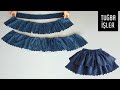 Layered Skirt Cutting and Sewing | Tuğba İşler