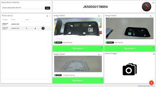 Multiple Cameras Use Demo Dashboard
