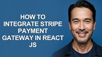 How to integrate Stripe Payment Gateway in React Js - KevinHowTo