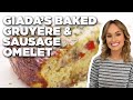 Giada De Laurentiis' Baked Gruyere and Sausage Omelet | Giada At Home | Food Network