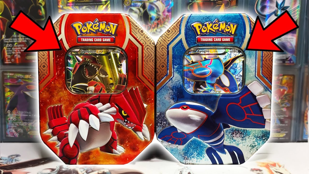 CUSTOM POKEMON LEGENDS OF HOENN TIN OPENING!! 😲