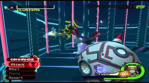 Kingdom Hearts II - Sora vs Hostile Program