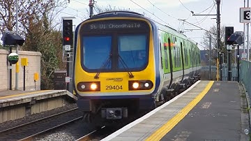 Irish Rail 29000 Class Commuter Train - Howth Junction & Donaghmede Station, Dublin