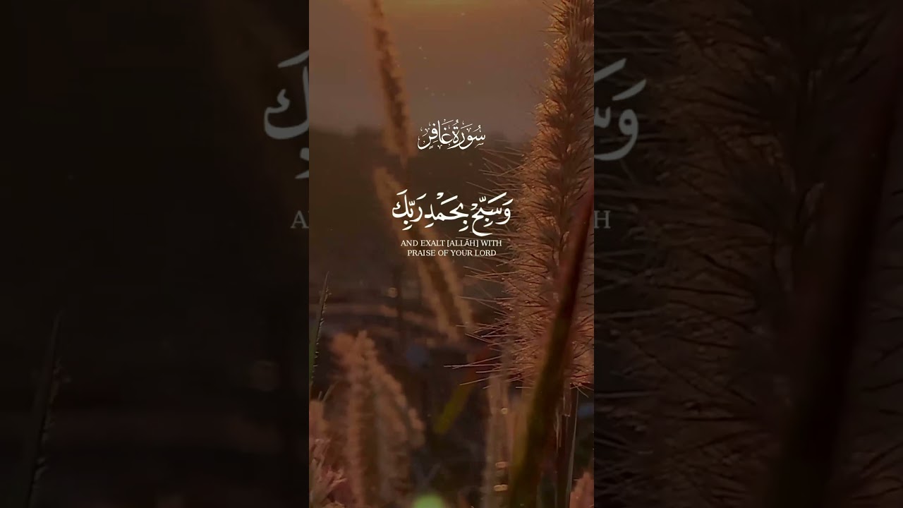 فاصبر إن وعد الله حق | تلاوة خاشعة للشيخ عبد الباسط عبد الصمد ✨