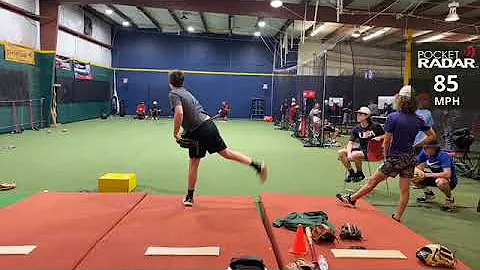Carson Morton Bullpen Session