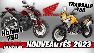 NOUVEAUTÉS 2023 : les Honda Hornet et Transalp débarquent