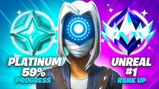 Platinum To Unreal Speedrun (Fortnite Ranked)