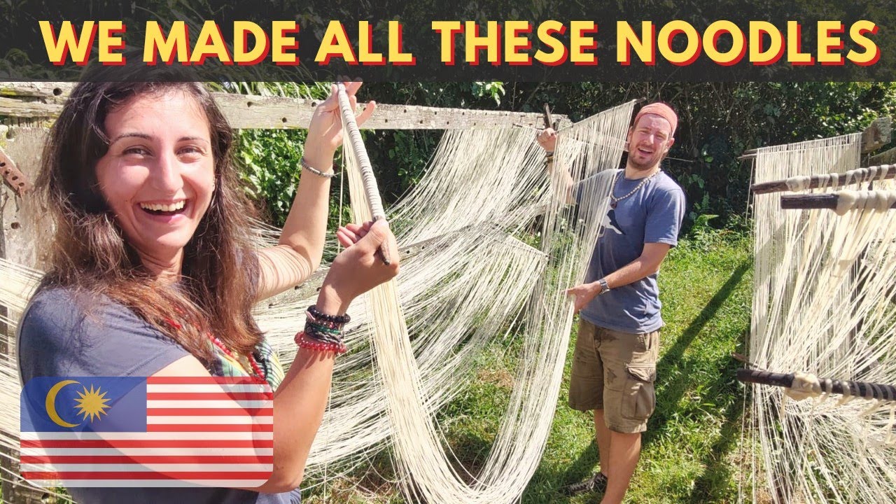 Longest Noodles In The World! Malaysia, Sarawak 🇲🇾 YouTube