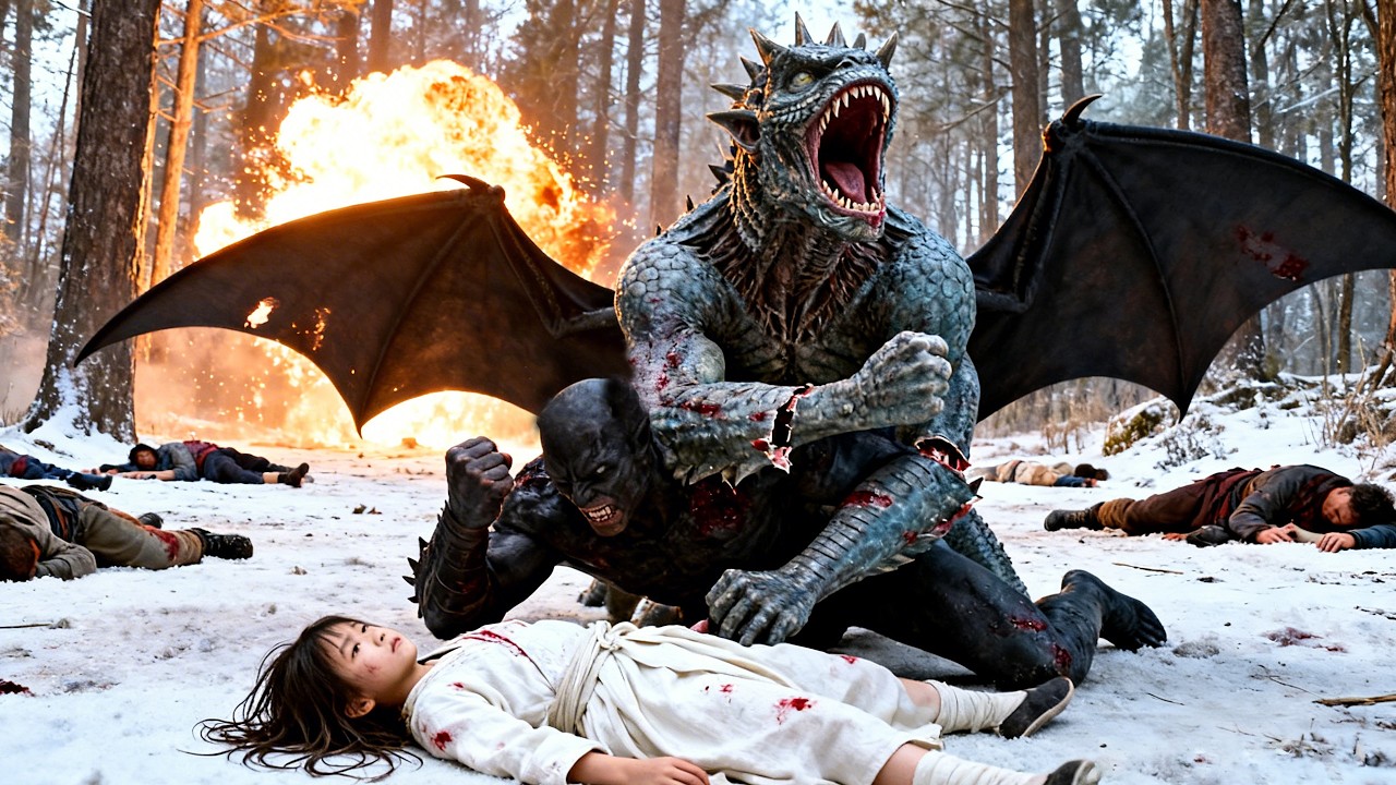 【Chinese Drama】獵人父親為救愛女，當場變異基因化身蜥蜴獸血戰蝙蝠人展開世紀之戰！