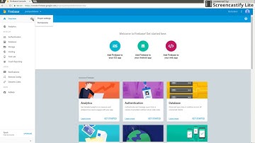 Google Firebase Project Creation