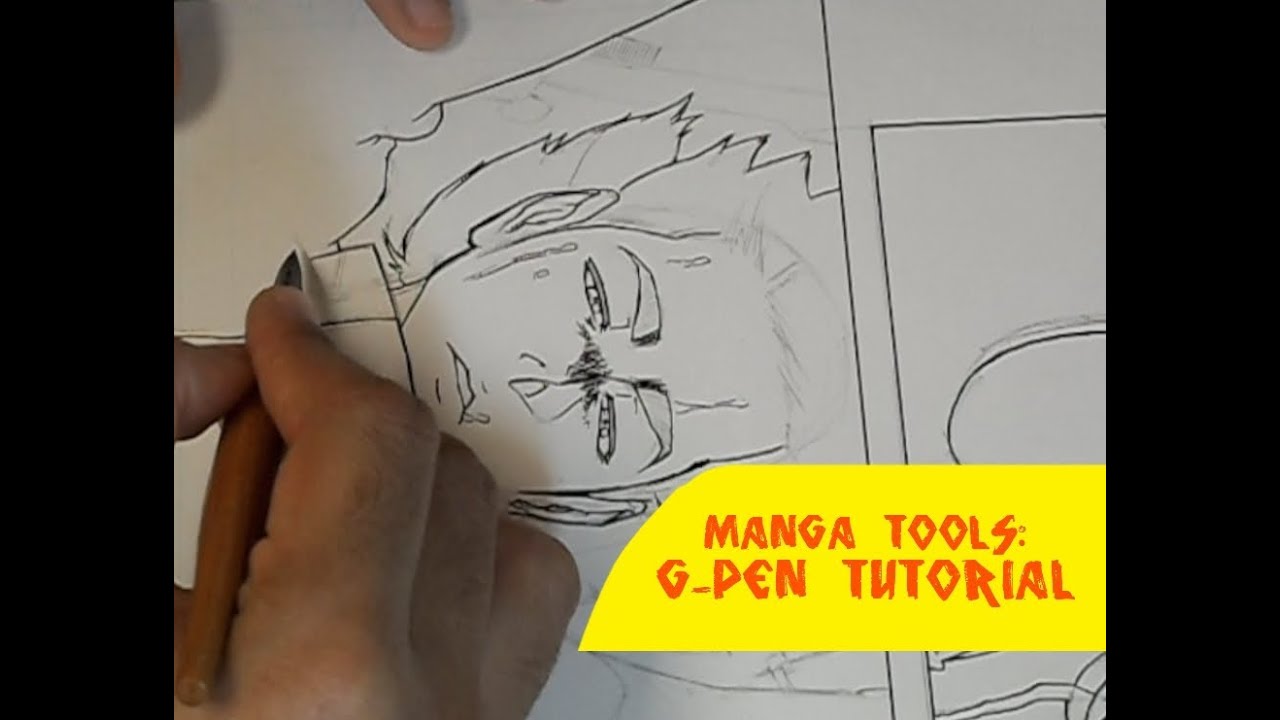 Manga Tools: G-Pen Tutorial 