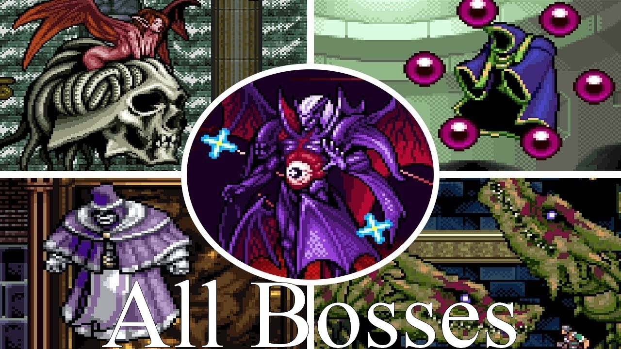Castlevania: Circle Of The Moon - All bosses